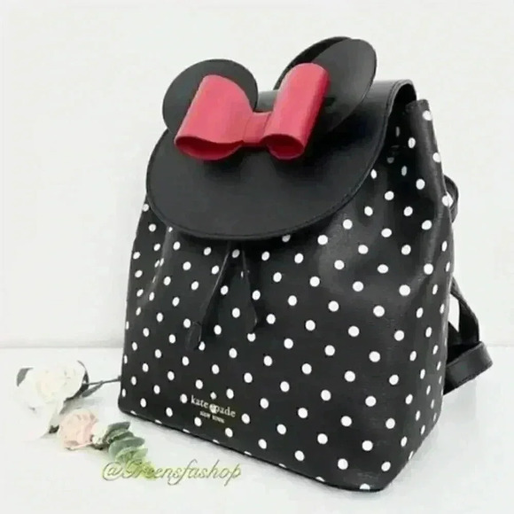 New disney x kate spade new york minnie mouse backpack - Picture 1 of 9